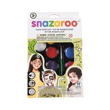 Snazaroo Unisex Assorted Colors Face Painting Kit, Basic Supplies, 1 Piece