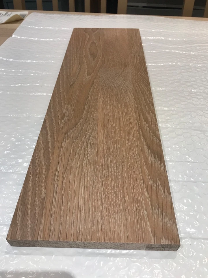 Top Cover Panel for Hemnes 2 compartment Shoe Cabinet Solidwood OAK 89x30 cm - Image 3 of 4