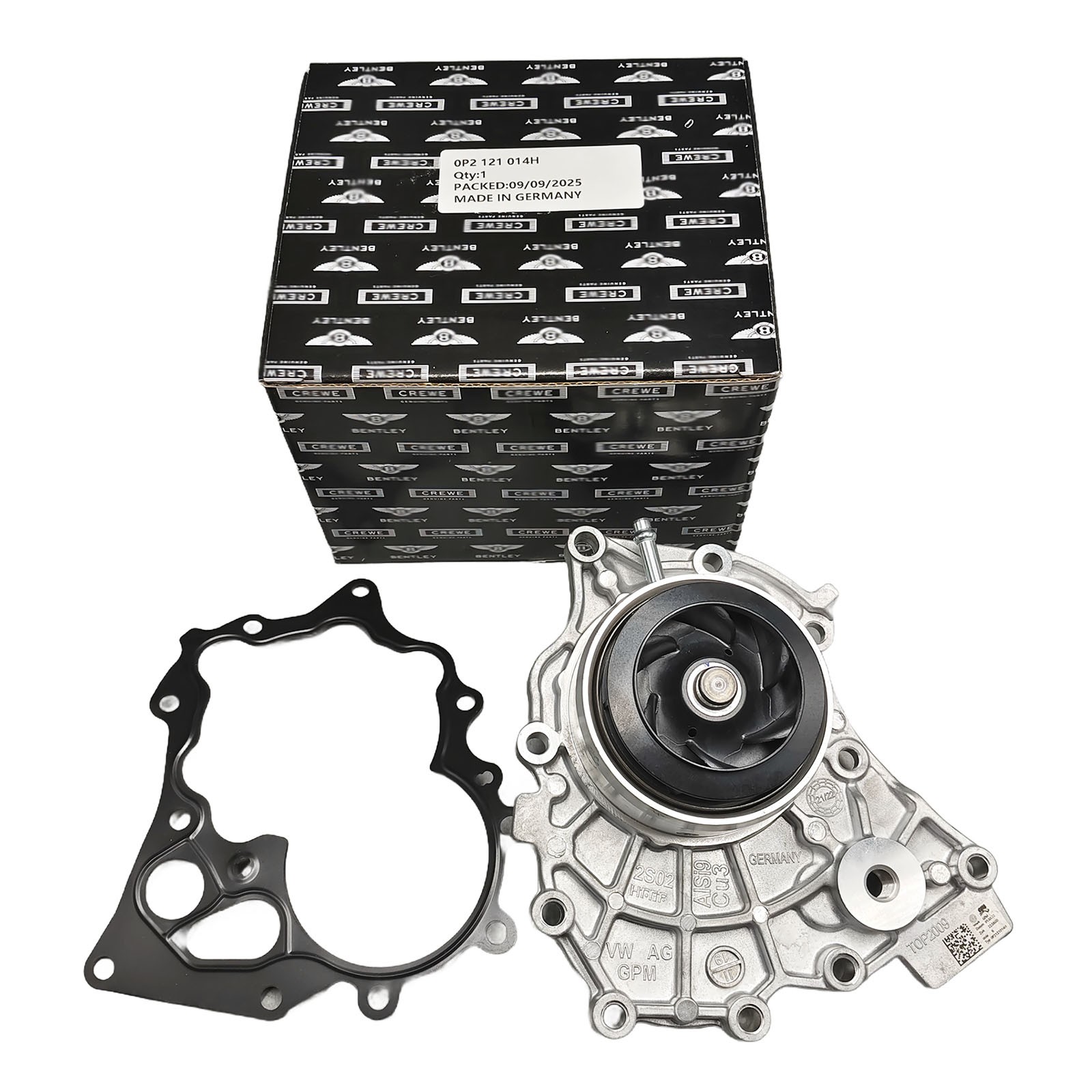 NEW Engine water pump For  A8 S8 RS7 RSQ8 Cayenne Panamera Urus Bentley 4.0T