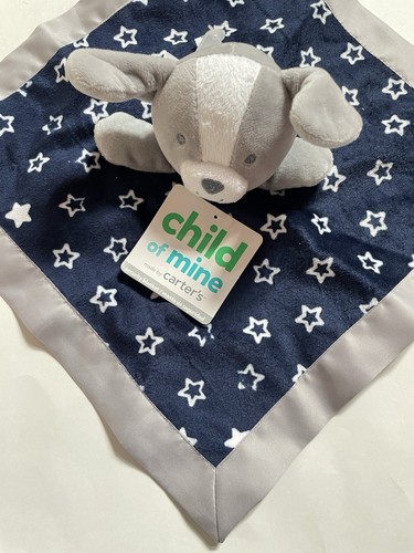 Carter’s Child of Mine Baby Sicherheitsdecke Welpe Neu Mit Etikett - Bild 2 von 3