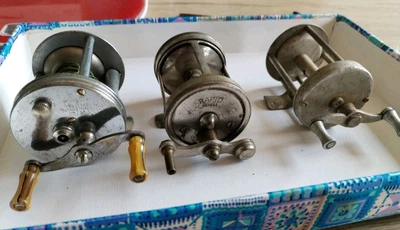 Lot De Moulinets De Pêche Anciens - Vintage - Collection