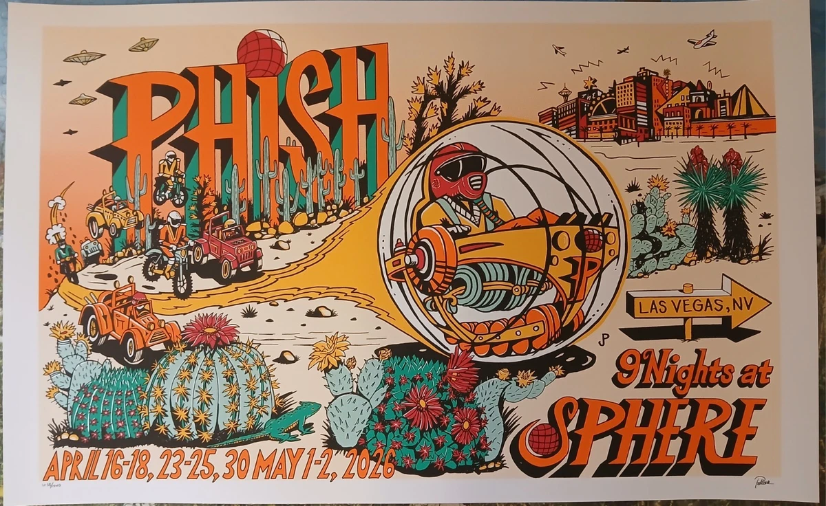 Phish Print In Phish Memorabilia for sale | eBay