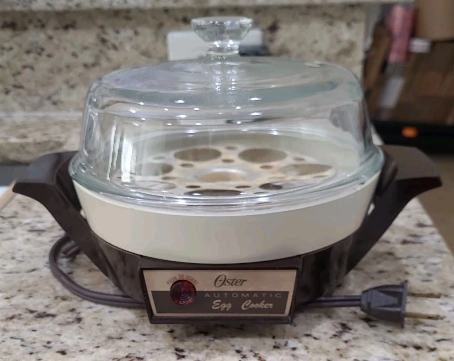 Vintage Oster Automatic Egg Cooker Poacher 579-16B Tested Missing Poaching Tray
Opens in a new windo
