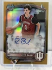 2025 Bowman Chrome Prospect Autograph Reed Bailey Gold Refractor 02/50 #CPA-RB