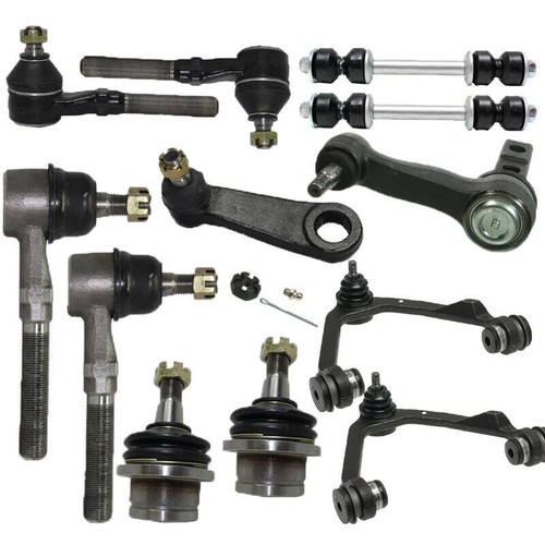 Front Hd Ball Joints Control Arm Tie Rod End Kit For Ford F150 1997 2003 4X4 F3 - Picture 2 of 8
