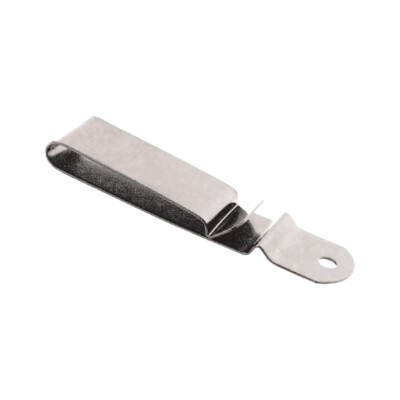 Großer Federclip für Gürtel, Vernickelt, Tandy Leather 1239-00