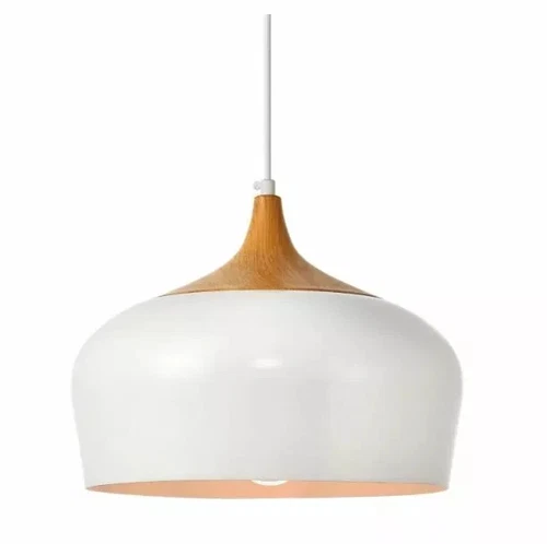 Elegant Lighting Nora LDPD2004 1-Light 11-1/2" Wide Pendant w/Aluminum Shade - Picture 1 of 7