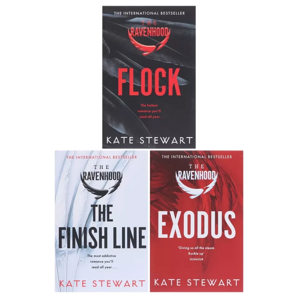 The Raven hood Series 3 Books Set by Kate Stewart (Paperback) - NEW - Image 2 of 4