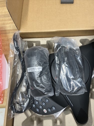 Polycom SoundStation2 Conference Phone 2201-15100-601 with Wall Module - Picture 6 of 8