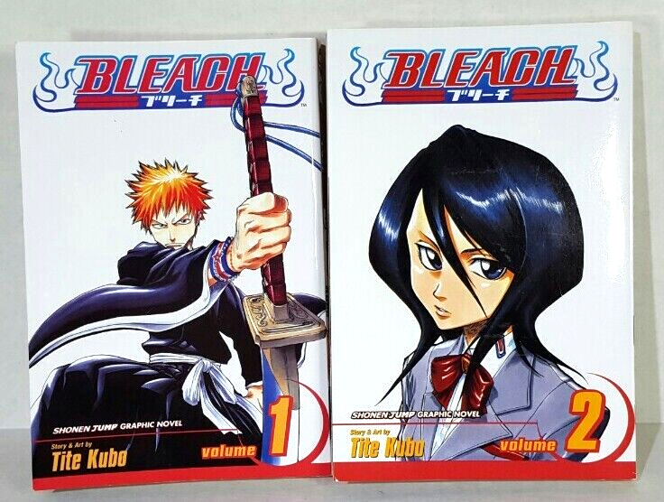 Manga Bleach, Vol. 1 & 2 - Paperback By Tite Kubo | eBay