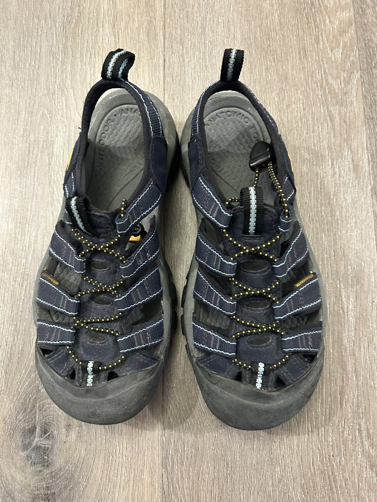 Sandali da trekking blu Keen taglia 7 5 da donna impermeabili taglia 7 5 scarpe da esterno