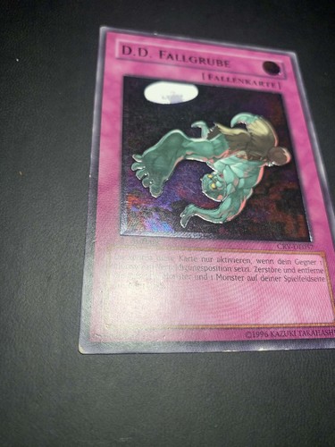 Yugioh! D.D. Fallgrube Ultimate Rare - CRV-DE057 - 1. Auflage Deutsch Oldschool! - Bild 6 von 11