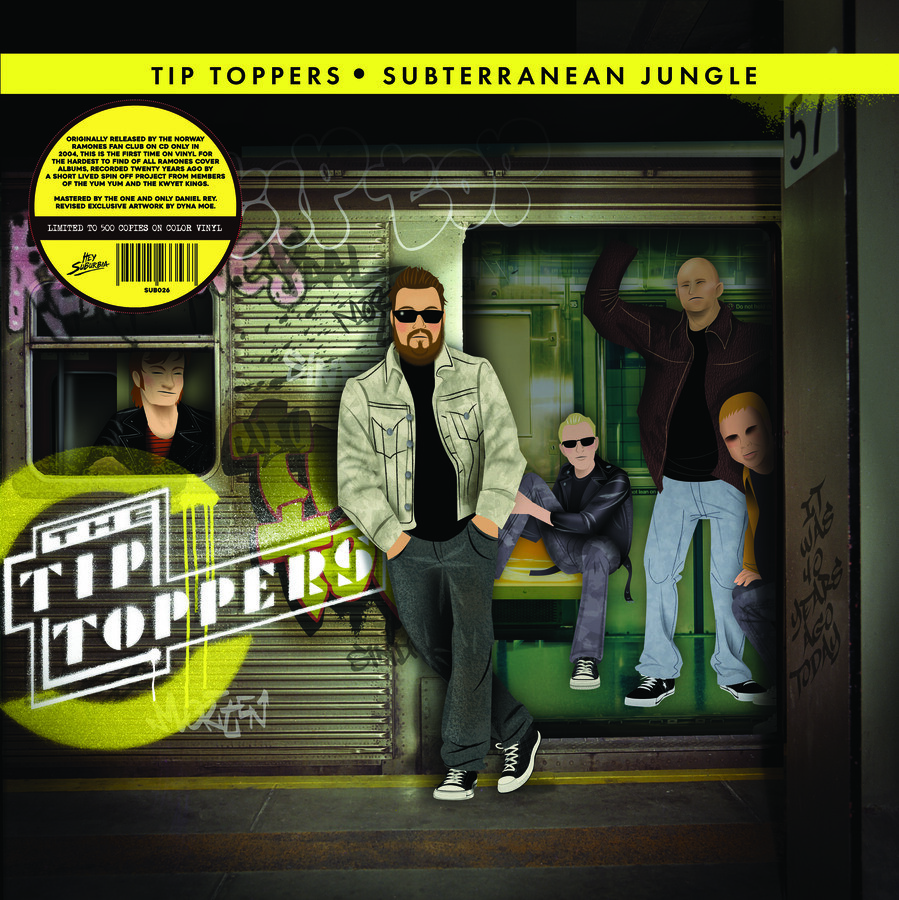 Tip Toppers  - Subterranean Jungle - Clear Orange Vinyl Ltd. Ed. - Vinile