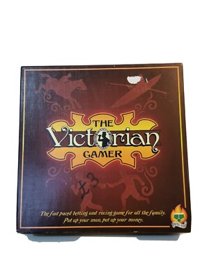 The Victorian Gamer Brettspiel Wetten & Rennen für die ganze Familie vollständig