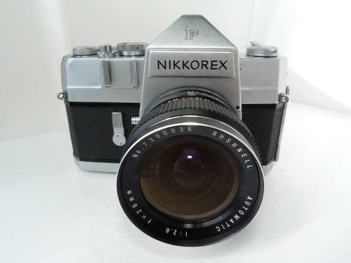 VINTAGE Nikon Nikkorex F 35mm SLR,#398231 - Copal Square Shutter
