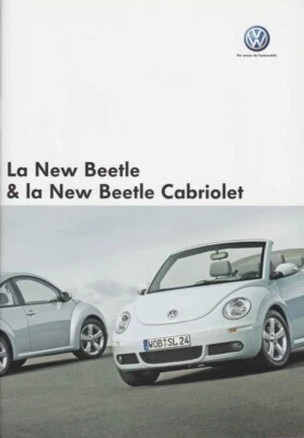 Catalogue Brochure VW New Beetle / Cabriolet 08/2005 Belgique en français - Photo 1/2