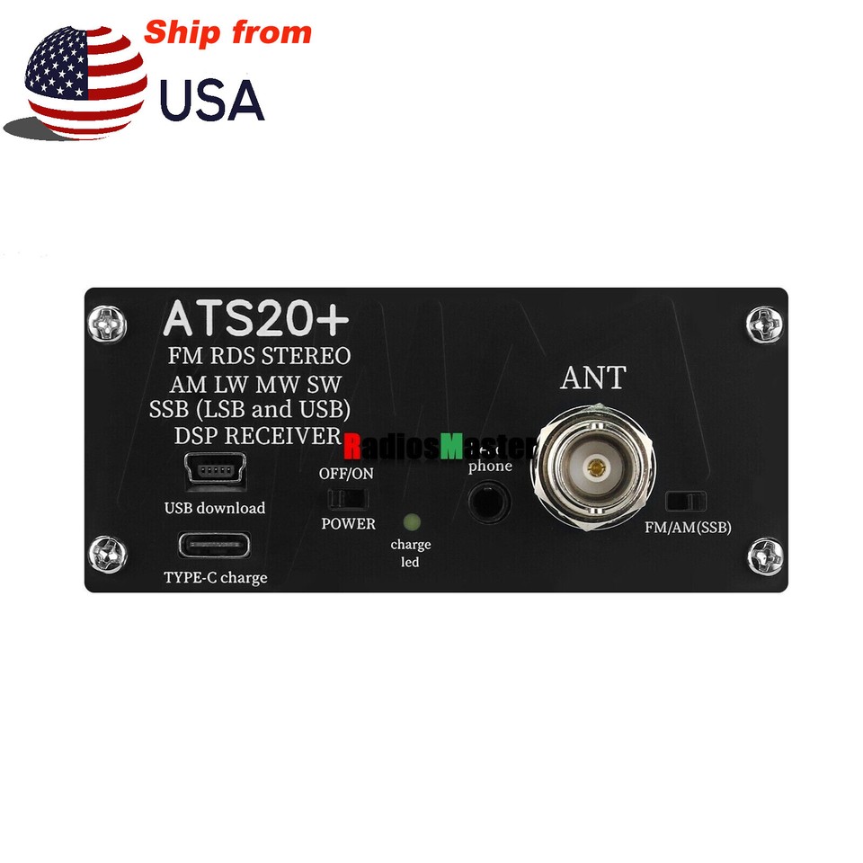 ATS-20+ V2 SI4732 Radio Receiver DSP SDR Receiver FM AM (MW& SW)+SSB ...