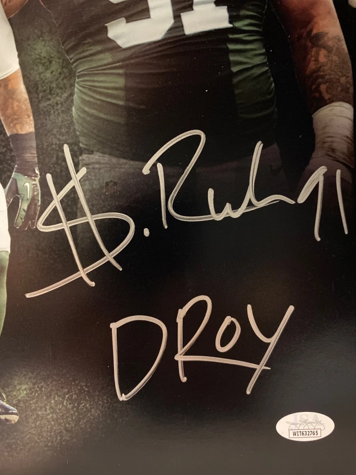 Sheldon Richardson Signed New York Jets 16x20 Photo JSA - Image 2 of 4