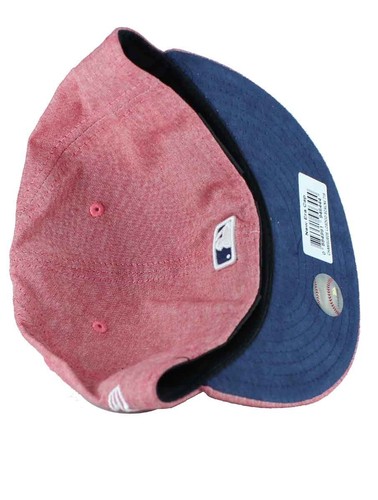 New Era 59FIFTY LA Dodgers Fitted Hat Red Heather | Men's Urban Designer Cap - Picture 2 of 3