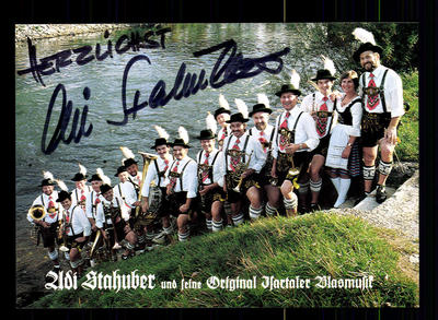 Adi Stahuber Autogrammkarte Original Signiert ## BC 77703