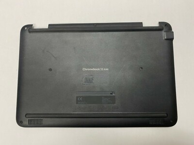 Genuine Dell Chromebook 3180 Laptop Base Bottom Case Housing Black RNFHX Grade B