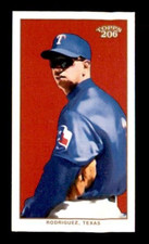 2002 Topps 206 Polar Bear #221A Alex Rodriguez Blue Jsy Variation