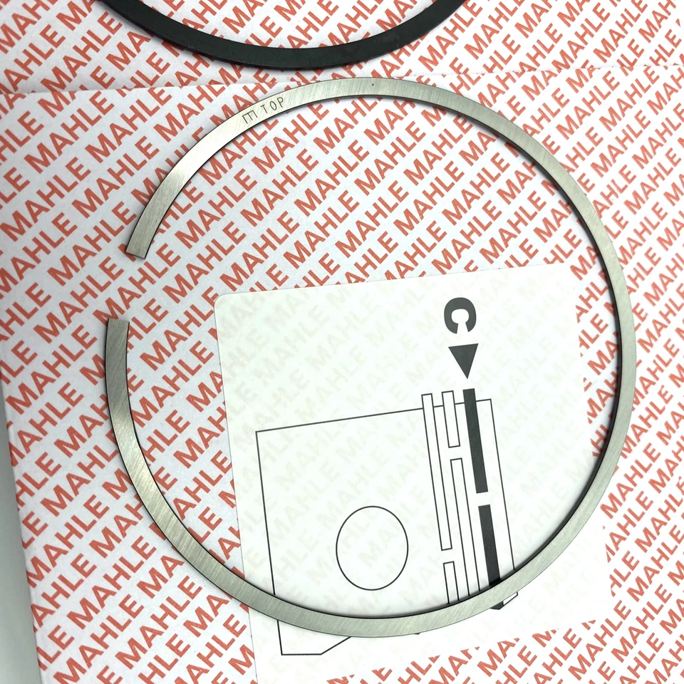 6x Piston Rings Set For BMW 325i 330Ci E46 E39 E60 E61 E83 M54B25 M54B30 2.5 3.0 - Image 3 of 4