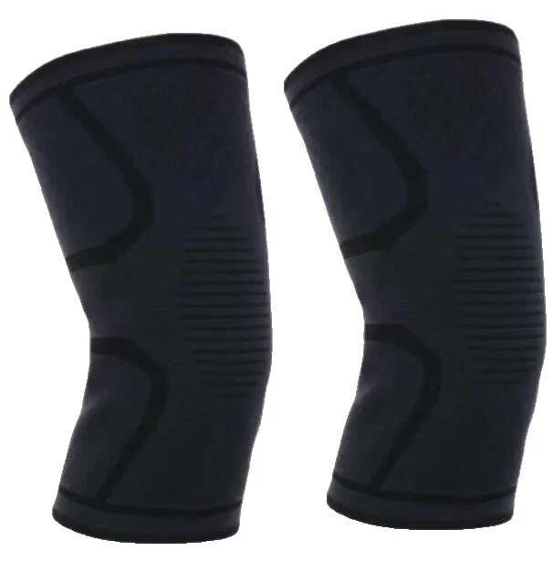 Envolturas de rodilla y muñeca grande Negro