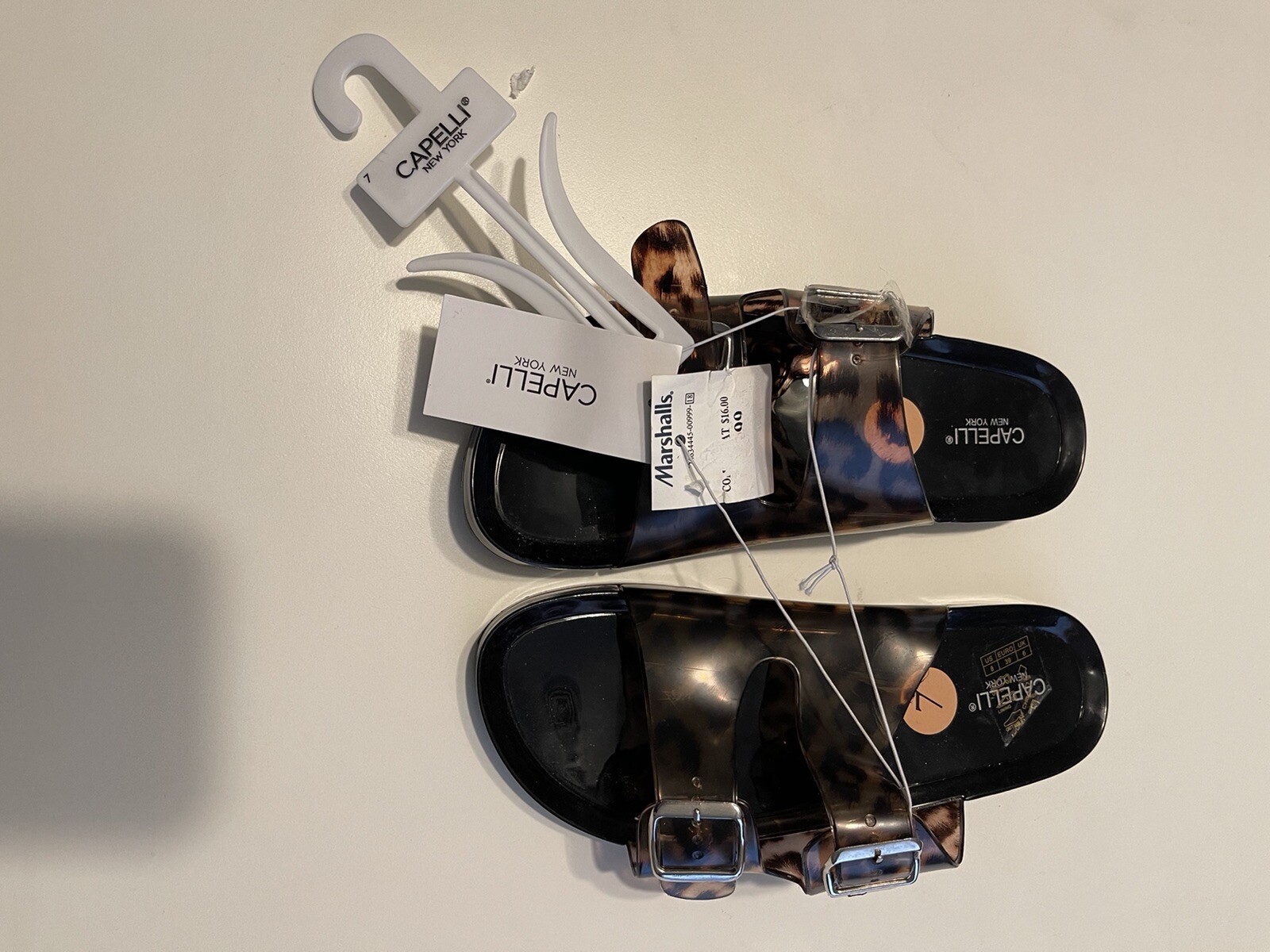jelly birkenstock sandals