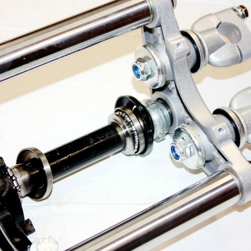 540mm Disc Brake Front Fork Triple Clamp Bar Riser 50cc 70cc 110cc PIT Dirt Bike - Picture 3 of 7