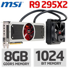 AMD Radeon R9 295X2 Chipset/GPU Model Computer Graphics Video