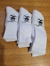 MEN'S MILITARY DLATS ATHLETIC CREW SOCKS - 3 PK