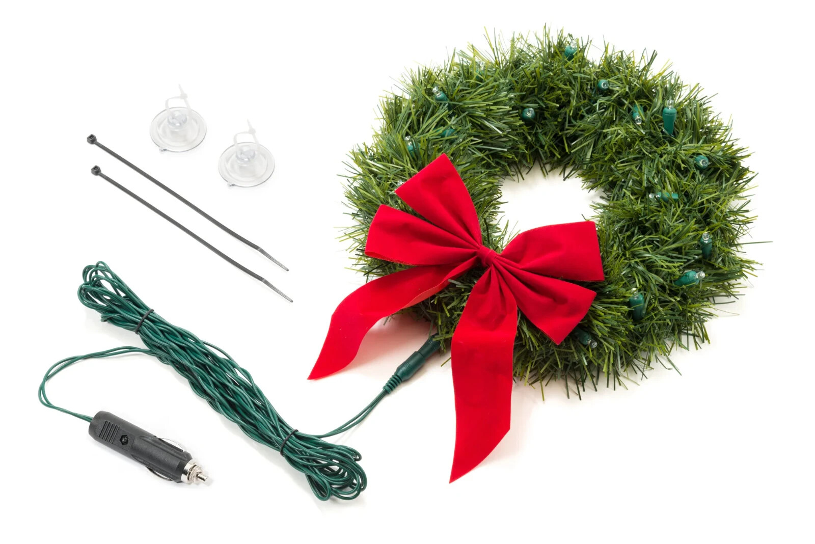 Quadratec 12Volt LED Christmas Wreath eBay