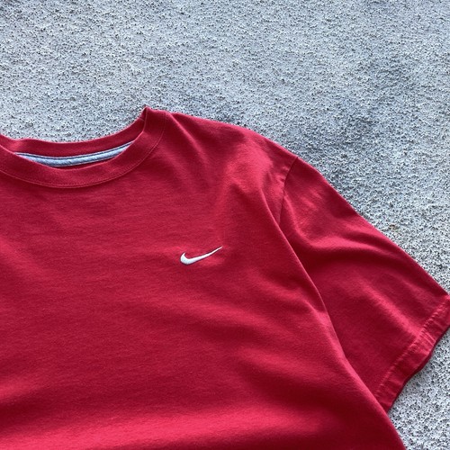 00s Nike Central Swoosh Big Logo Vintage T Shirt Oakley Vibe 90s SOCCER - Picture 5 of 6