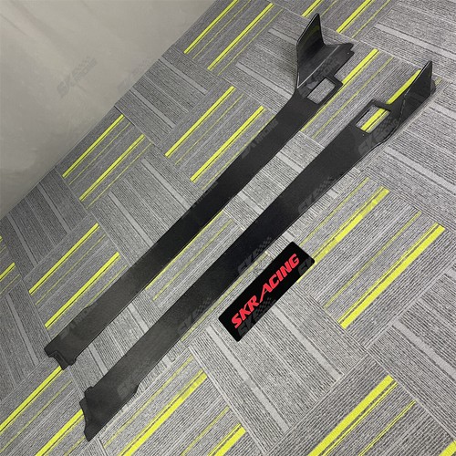 Carbon Fiber/Gloss Black Side Skirts Fit Lamborghini Aventador LP700 LP720 LP750 - Picture 16 of 26