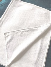 white bed throw bedspread 100% Egyptian Cotton.98x66inc(250x170cm)