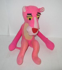Vintage 1964 PINK PANTHER Posable, Plush Doll