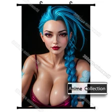 Anime Poster Jinx HD Painting Wall Scroll Poster 60x90cm
