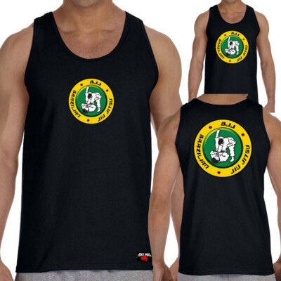 FISTFULL  Herren Tank Top ''Brazilian Jiu-Jitsu'' BBJ Muskelshirt Kampfsport MMA