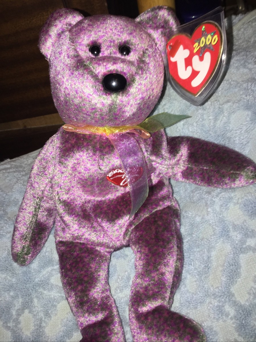 レア！平成レトロ Ty beanie baby 2000年製造 TY Original Beanie Baby Zero the Penguin DOB January 2, 1998