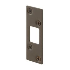 Prime Line E 2462 Kwikset Deadbolt Strike, 9" x 3", Oil Rubbed Bronze