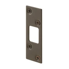 Prime Line E 2462 Kwikset Deadbolt Strike, 9" x 3", Oil Rubbed Bronze