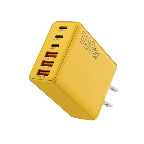 120W Fast Type C Wall Charger , 5-In-1 Fast Cable For Motorola Moto G 2025/2024 - Picture 3 of 35