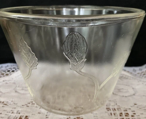 Depression Glass - McKee Sears & Roebuck Hibiscus Pattern - Mixing Bowl