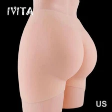  S 2300g Silicone Underwear Buttocks Hips Enhancer Body Shaper Smooth Pants