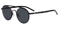 Hugo Boss Men's Matte Black Modern Round Sunglasses - HG1000S-0003-IR