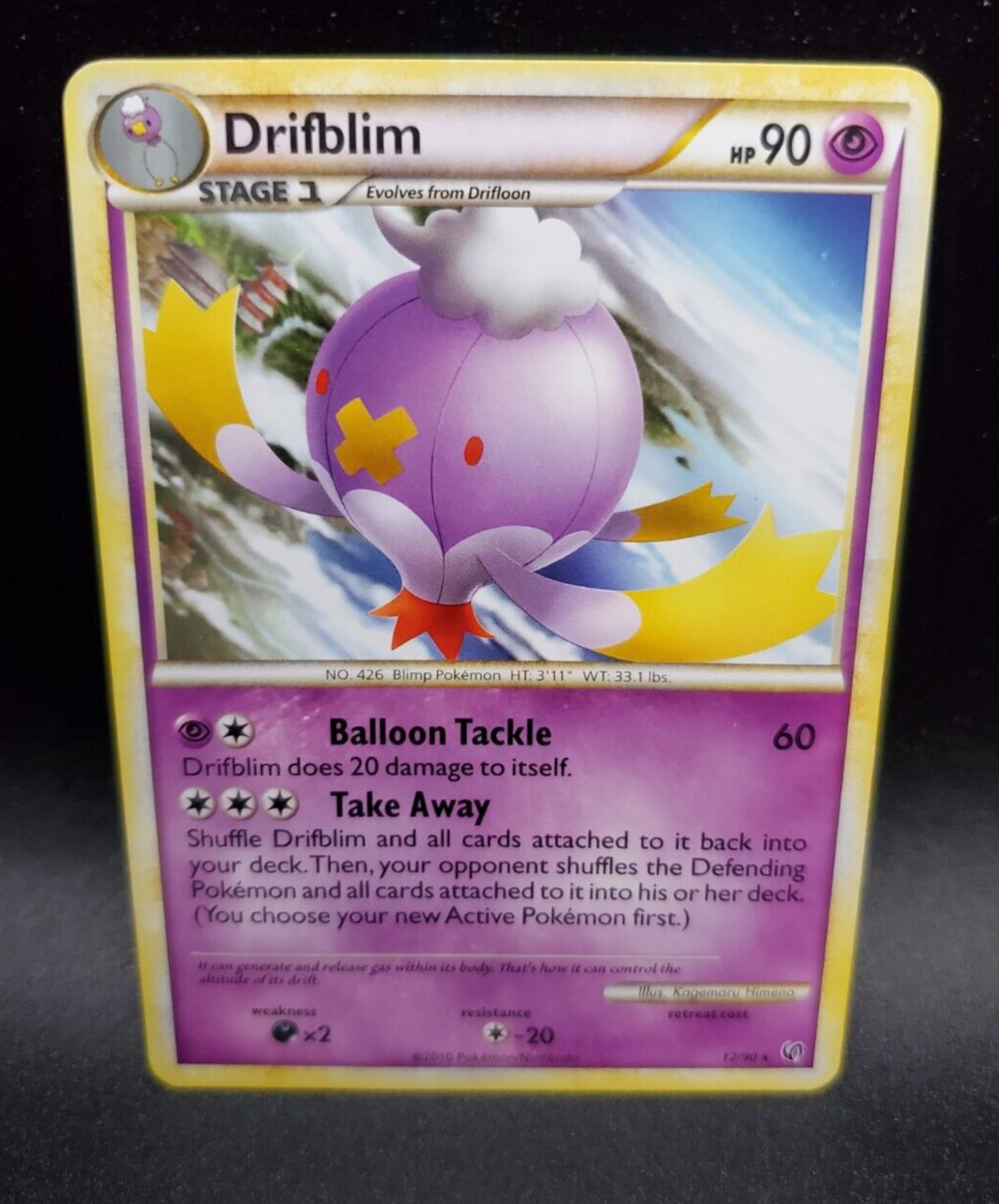 Drifblim #12 Pokémon Undaunted