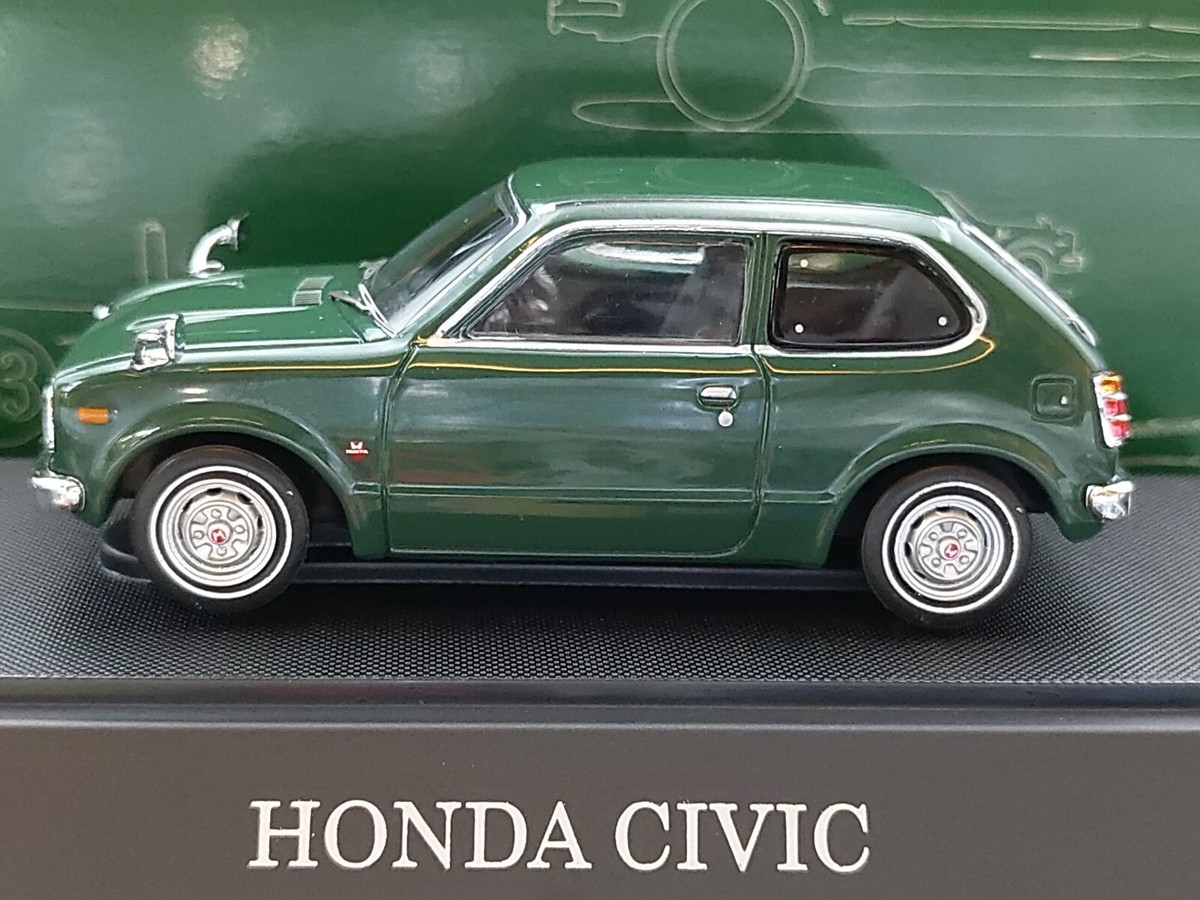 EBBRO 43123 1:43 SCALE 1972 HONDA CIVIC 3-DOOR HI DELUXE DIE CAST