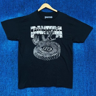 Pantera Cowboys From Hell Skeletal Snake Groove Metal Tee L