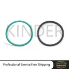 2pcs For Mercedes OM642 Turbo Black & Green O Rings A0149976445 A0179973545